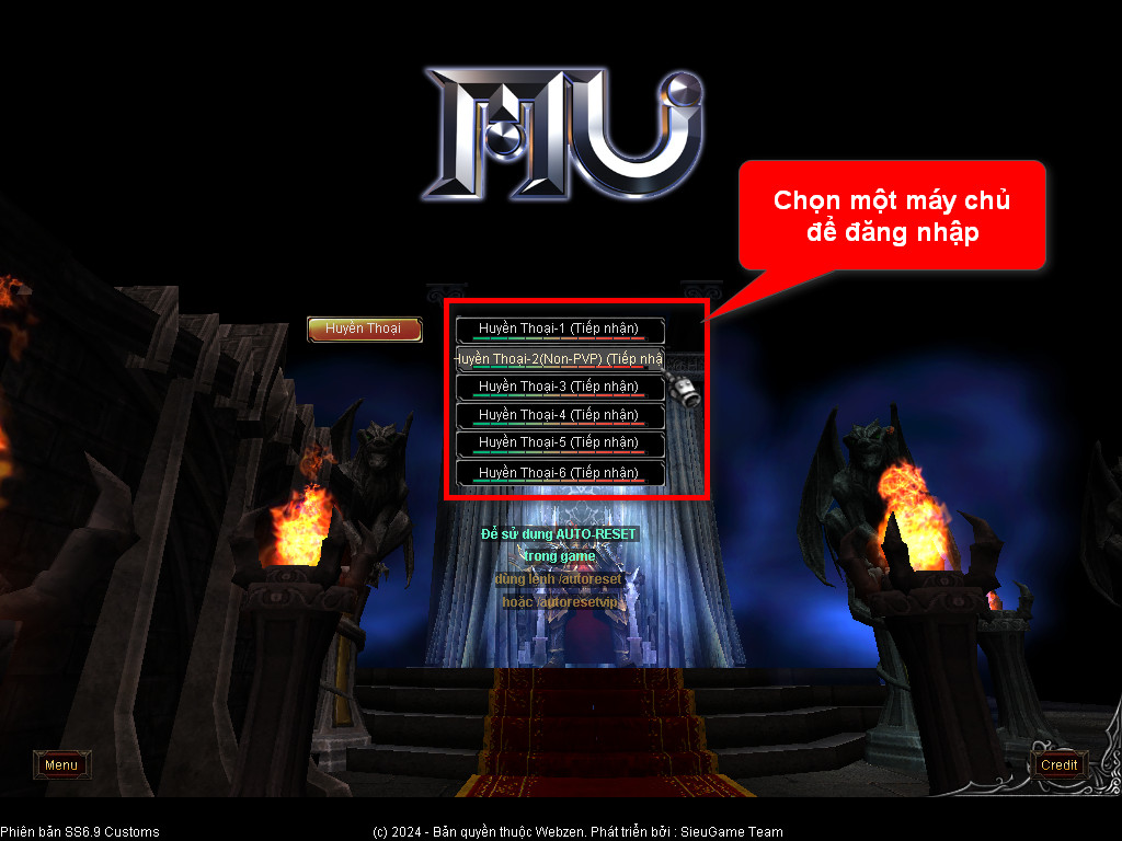 Chức năng chính của Game MU Liên Việt Chức năng chính của Game MU Liên Việt
