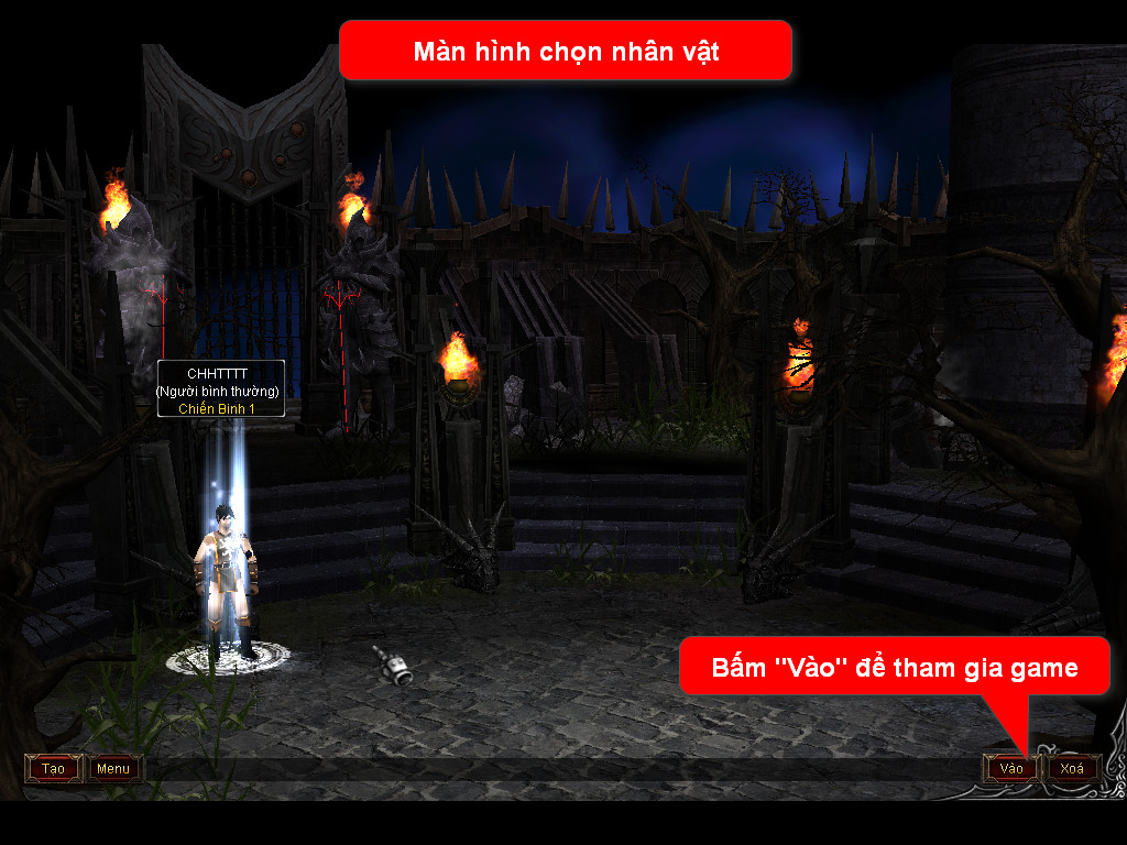 Chức năng chính của Game MU Liên Việt Chức năng chính của Game MU Liên Việt