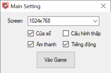 Chức năng chính của Game MU Liên Việt Chức năng chính của Game MU Liên Việt